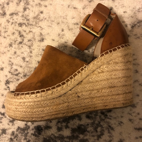 Marc Fisher Alida Espadrille Platform Wedges - Picture 4 of 11